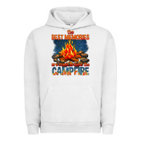 Pigment Lunar Rock the best memories are made around the campfire Urban Hoodie - texasbilliewilder