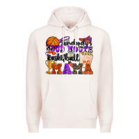 Pale Pink somebody's loud mouth basketball mama Premium Hoodie - Zillion Design Studio