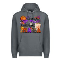 Rock somebody's loud mouth basketball mama Premium Hoodie - Zillion Design Studio