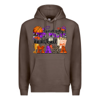 Coffee somebody's loud mouth basketball mama Premium Hoodie - Zillion Design Studio