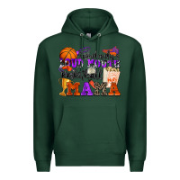 Sports Green somebody's loud mouth basketball mama Premium Hoodie - Zillion Design Studio