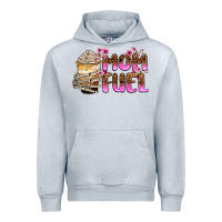 Heather Grey mom fuel Urban Hoodie - Zillion Design Studio