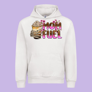 Mom Fuel Urban Hoodie Designed By Zillion Design Studio