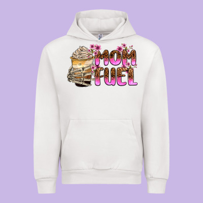 Mom Fuel Urban Hoodie Designed By Zillion Design Studio