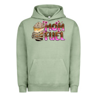 Pigment Oil Green mom fuel Urban Hoodie - Zillion Design Studio