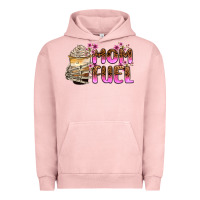 Pigment Salmon mom fuel Urban Hoodie - Zillion Design Studio
