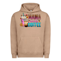 Pigment Burro mama needs coffee Urban Hoodie - Zillion Design Studio