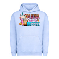 Pigment Grape Ice mama needs coffee Urban Hoodie - Zillion Design Studio