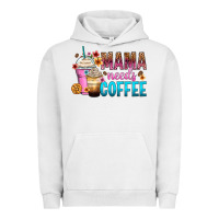 Pigment Lunar Rock mama needs coffee Urban Hoodie - Zillion Design Studio
