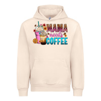Sandshell mama needs coffee Urban Hoodie - Zillion Design Studio