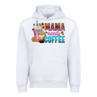 White mama needs coffee Urban Hoodie - Zillion Design Studio