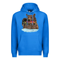 True Royal mama bear haunting fish Premium Hoodie - RanaPortraitStore