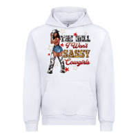 White the heel i wont sassy cowgirls Urban Hoodie - texasbilliewilder