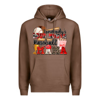 Chestnut somebody's loud mouth baseball mama Premium Hoodie - Zillion Design Studio