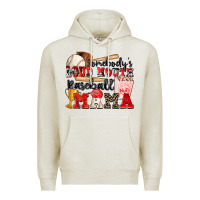 Oatmeal Heather somebody's loud mouth baseball mama Premium Hoodie - Zillion Design Studio