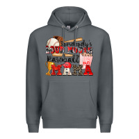 Rock somebody's loud mouth baseball mama Premium Hoodie - Zillion Design Studio
