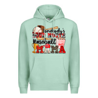 Seafoam somebody's loud mouth baseball mama Premium Hoodie - Zillion Design Studio