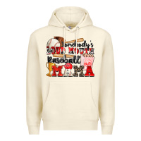 Sandshell somebody's loud mouth baseball mama Premium Hoodie - Zillion Design Studio