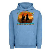 The World Needs More Cowboys Urban Hoodie | Teevron
