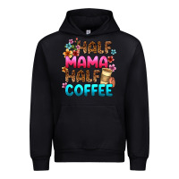 Foreset Green half mama half coffee Urban Hoodie - Zillion Design Studio