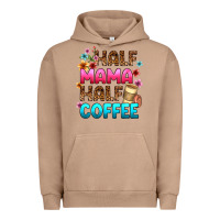 Pigment Burro half mama half coffee Urban Hoodie - Zillion Design Studio