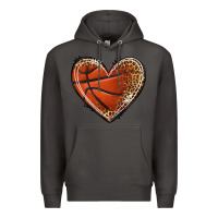 Smoke basketball heart Premium Hoodie - texasbilliewilder