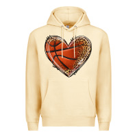 Pina Colada basketball heart Premium Hoodie - texasbilliewilder