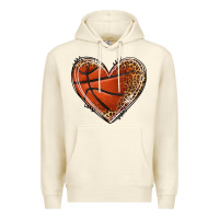 Sandshell basketball heart Premium Hoodie - texasbilliewilder