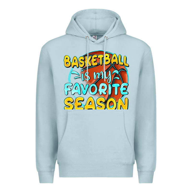 Basketball Is My Favorite Season Premium Hoodie by texasbilliewilder | Teevron