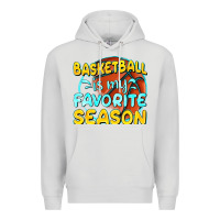 Dove Grey basketball is my favorite season Premium Hoodie - texasbilliewilder