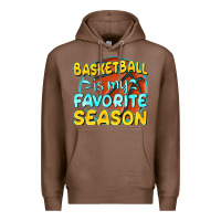 Chestnut basketball is my favorite season Premium Hoodie - texasbilliewilder