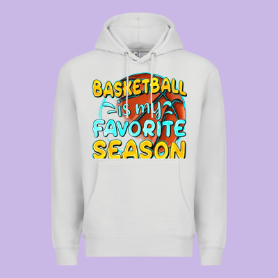 Basketball Is My Favorite Season Premium Hoodie Designed By Texasbilliewilder