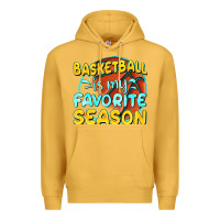 Mustard basketball is my favorite season Premium Hoodie - texasbilliewilder