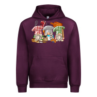 Mauve Wine bakery gnomes Urban Hoodie - Zillion Design Studio