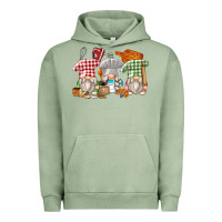 Pigment Oil Green bakery gnomes Urban Hoodie - Zillion Design Studio