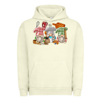 Pigment Pistachio bakery gnomes Urban Hoodie - Zillion Design Studio