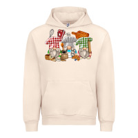 Sandshell bakery gnomes Urban Hoodie - Zillion Design Studio