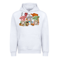 White bakery gnomes Urban Hoodie - Zillion Design Studio