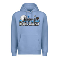 Colony Blue raising ballers volleyball Premium Hoodie - Zillion Design Studio