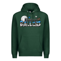 Sports Green raising ballers volleyball Premium Hoodie - Zillion Design Studio