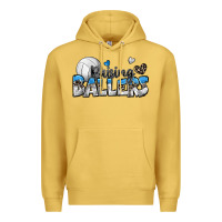 Antique Gold raising ballers volleyball Premium Hoodie - Zillion Design Studio