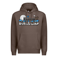Coffee raising ballers volleyball Premium Hoodie - Zillion Design Studio