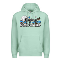 Seafoam raising ballers volleyball Premium Hoodie - Zillion Design Studio