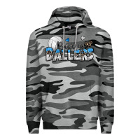 Slate Camo raising ballers volleyball Premium Hoodie - Zillion Design Studio