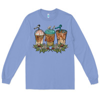 Colony Blue western coffees Long Sleeve Tee - BarkalooDesign