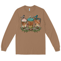Toasted Coconut western coffees Long Sleeve Tee - BarkalooDesign