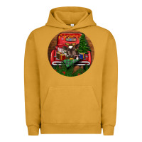 Pigment Peanut Butter Baby Cow Christmas Urban Hoodie - RanaPortraitStore