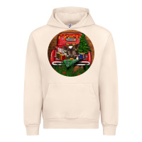 Sandshell Baby Cow Christmas Urban Hoodie - RanaPortraitStore
