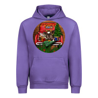 Tulip Baby Cow Christmas Urban Hoodie - RanaPortraitStore