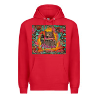 Red mama bear leopard and aztec Premium Hoodie - RanaPortraitStore